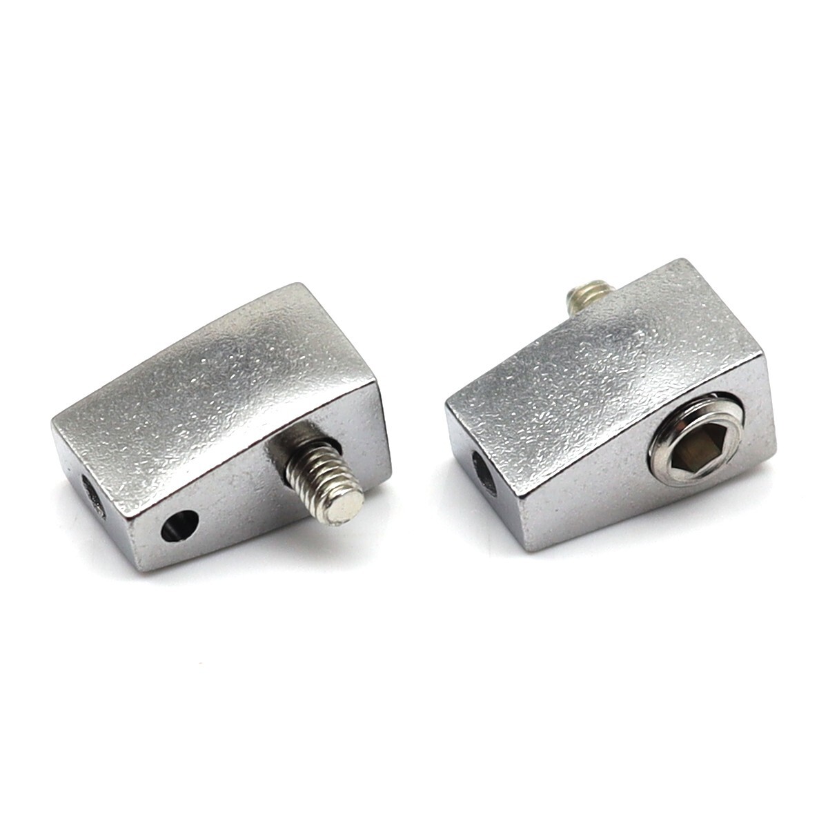 6 String Headless Electric Guitar Nuts Single String Nuts Split Type Nuts Silver