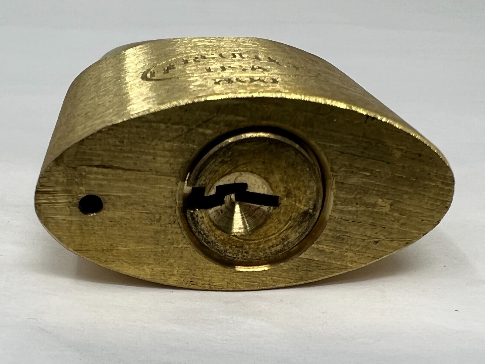 NEW Brass Herculock Padlock 800 AEP Logo USA Made NO KEY
