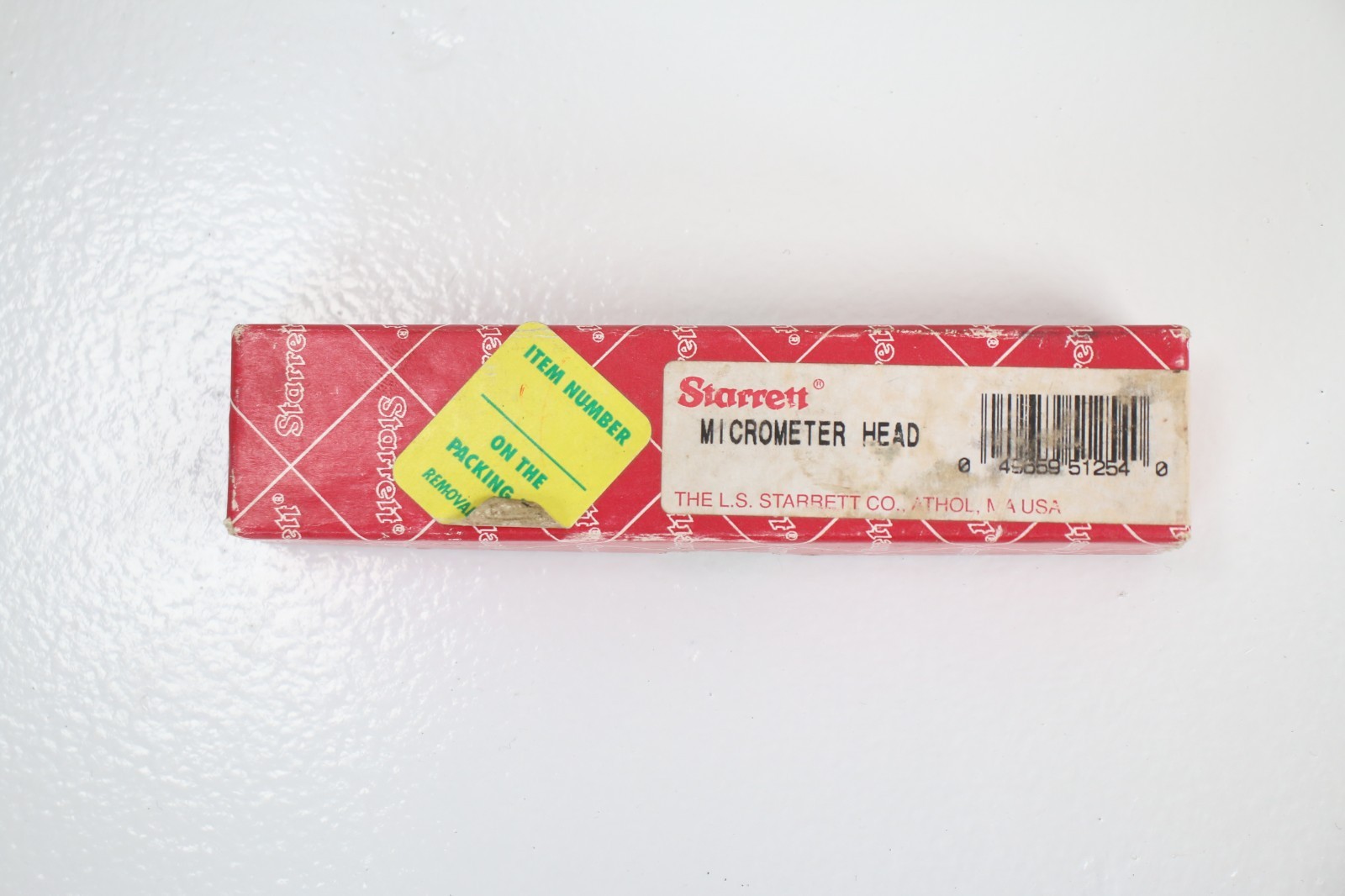 Starrett No. 263 263RL Micrometer Head