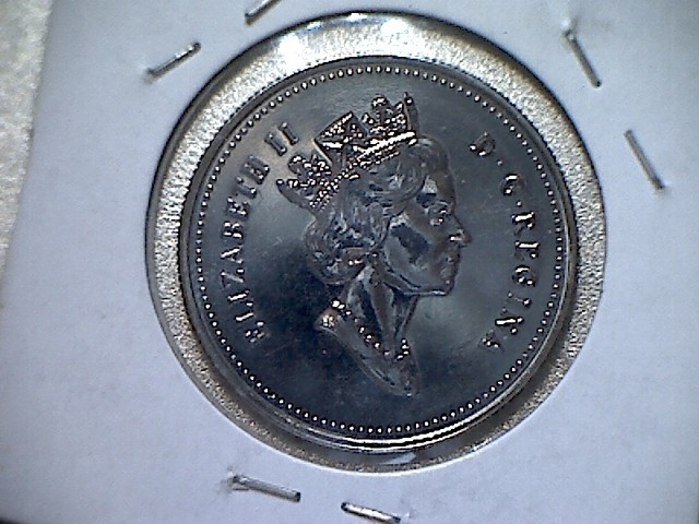 1999 Canada UNC. P.L. 50 cent Coin