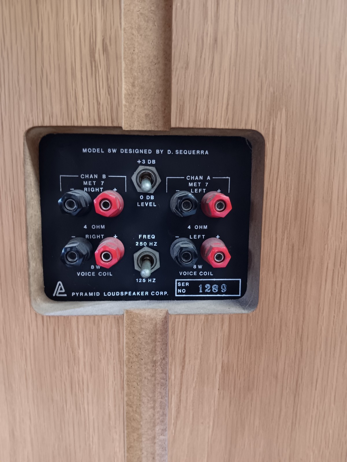 Speakers Model 8 W