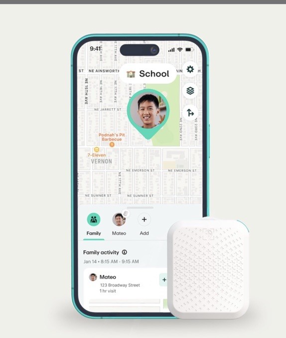 Greenlight Safe Kids - Real Time GPS Tracker for Kids and Seniors