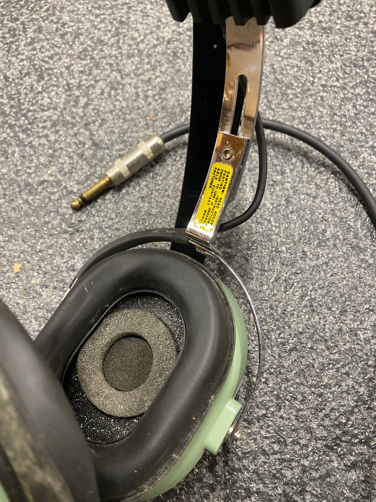 David Clark Headsets with Microphone Model H5030 and Jack Plates