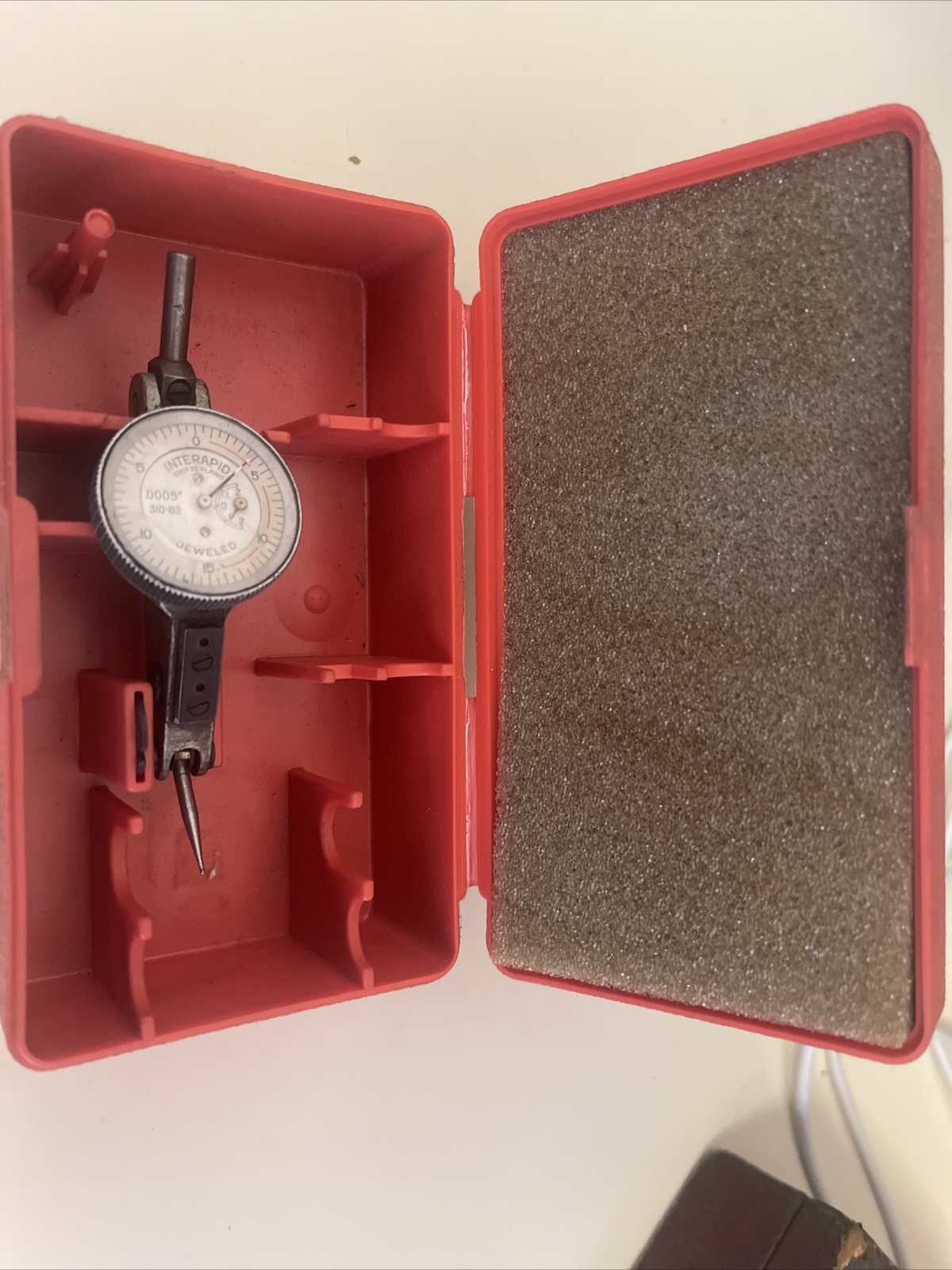 interapid dial Test indicator 310-B2 0.0005" horizontal (read Description)