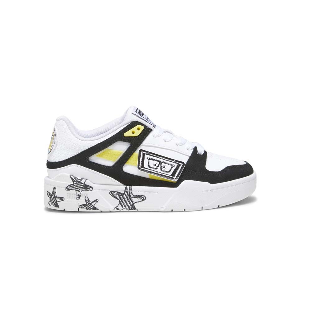 PUMA  X Spongebob Slipstream Lace Up  Youth Boys Size 5 M Sneakers Casual Shoes