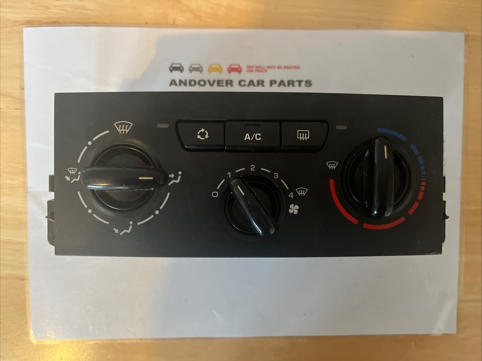 PEUGEOT 207 HEATER CONTROL PANEL 2006-2013 MK1 69910004 👨‍🏫