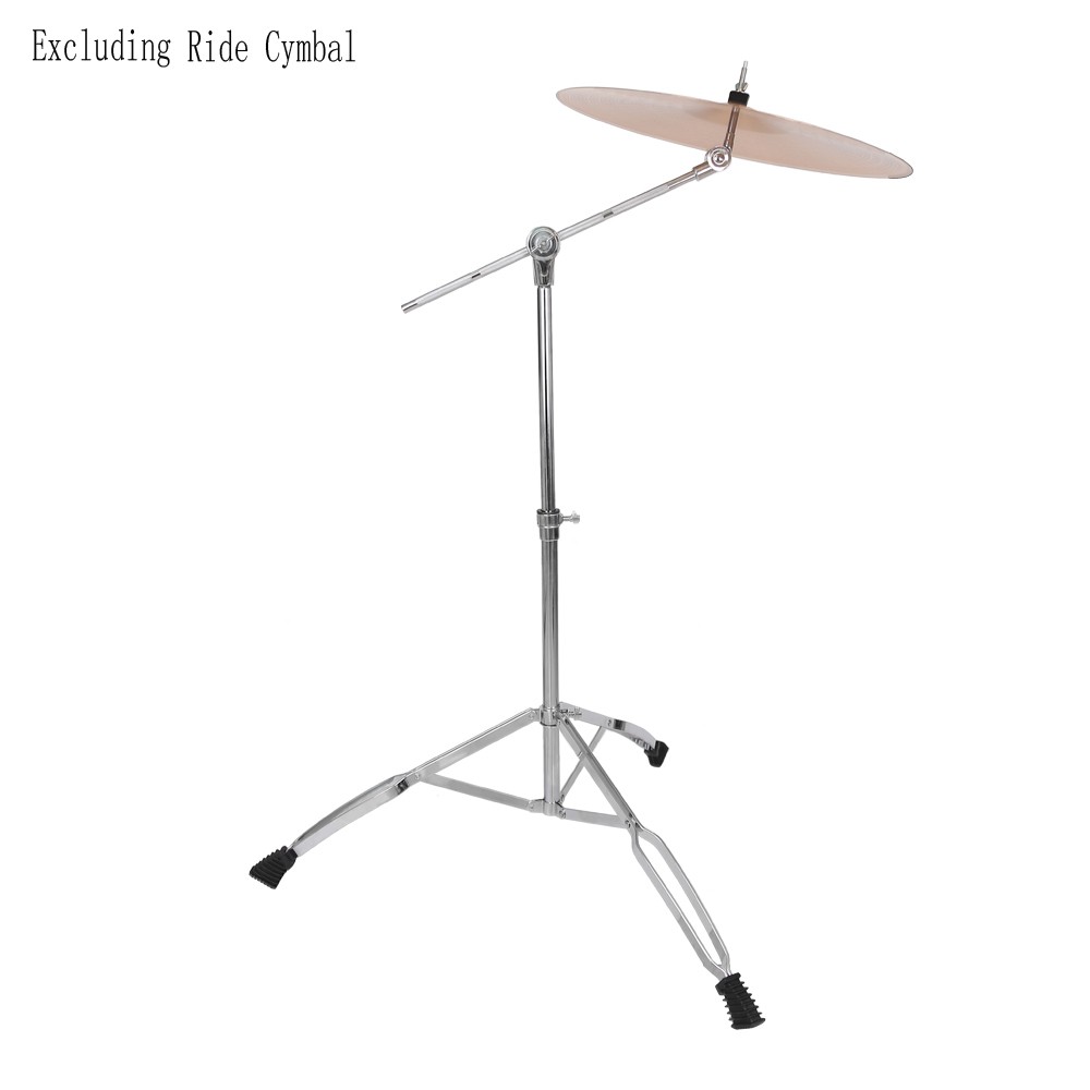 Cymbal Boom Stand Drum Hardware Arm Mount Holder Adapter Percussion Silver--
