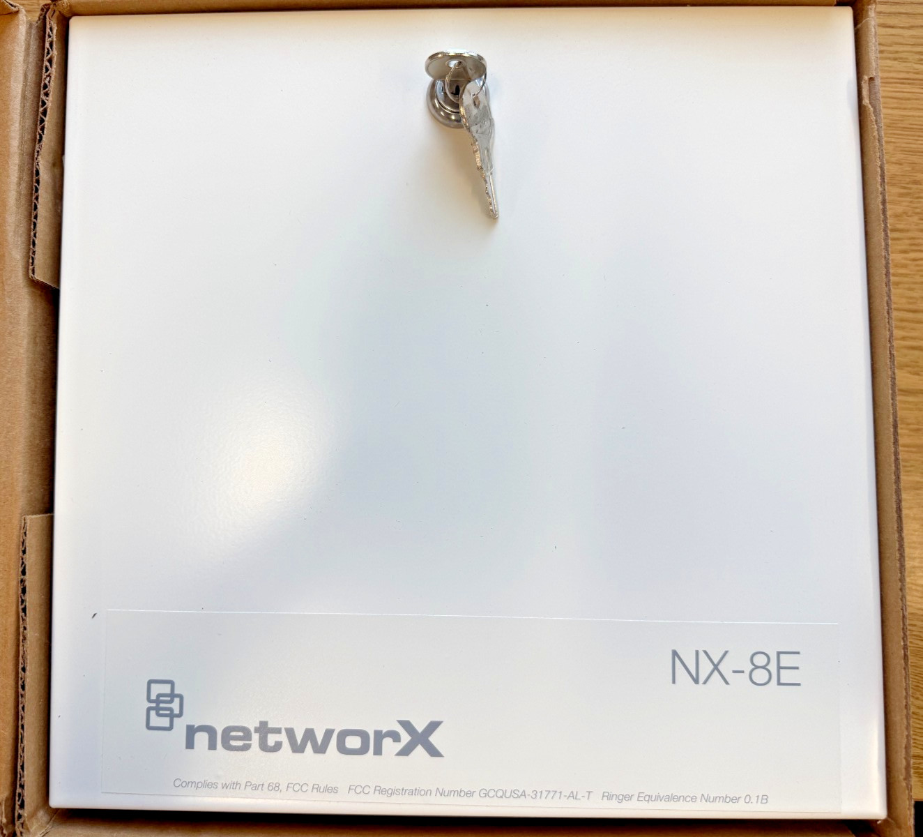 Interlogix GE Security NX-8E Alarm Control Panel Board & Enclosure KIT