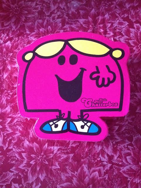 Little Miss Chatterbox Shaped Large Box Collectible Unique Rare Brand New