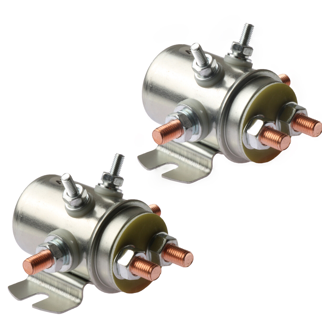 2X 12V Solenoid Relay Switch for Industrial Golf Cart Winch Motor 4x4 4WD