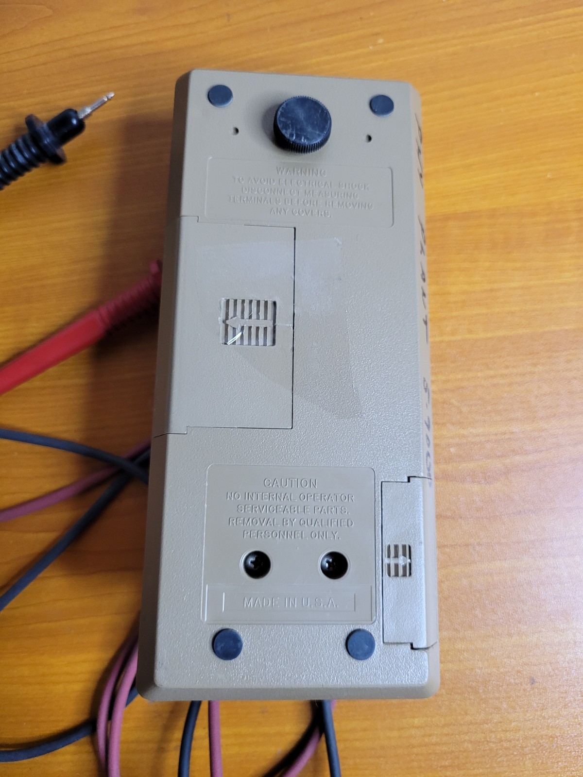 Vintage TEGAM 130A Digital Multimeter Volt Meter WORKS