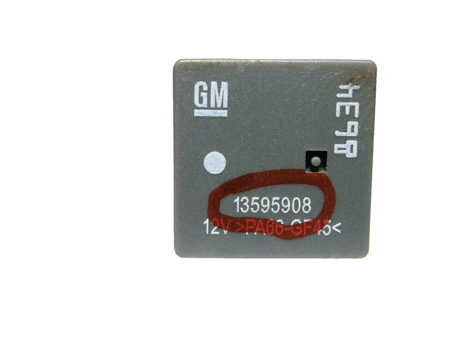 GM/    MULTIPURPOSE 4 PRONG RELAY/  PART# 13595908