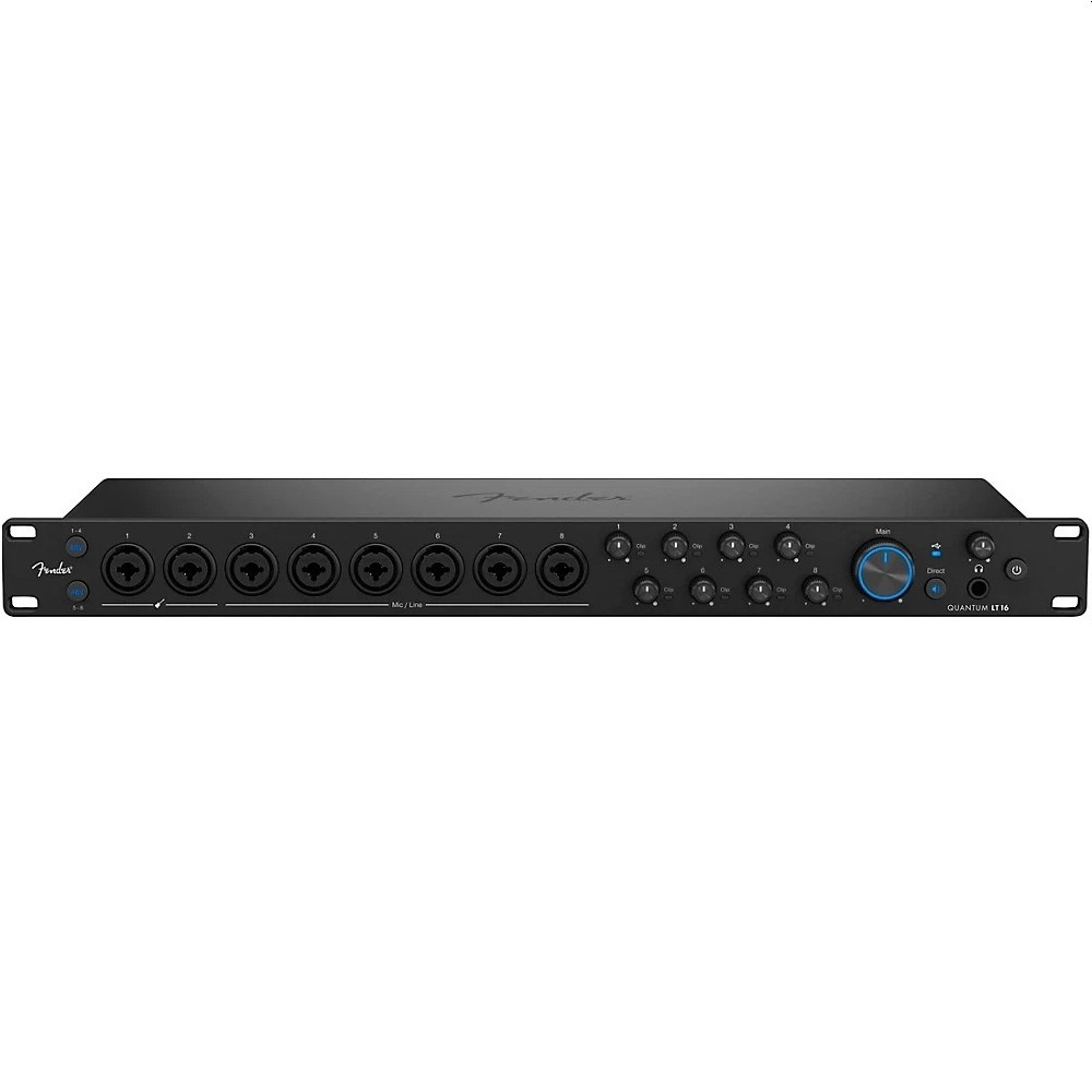 FENDER QUANTUM LT 16 Rackmount 16x8 USB-C Audio Interface & Studio Software Pro