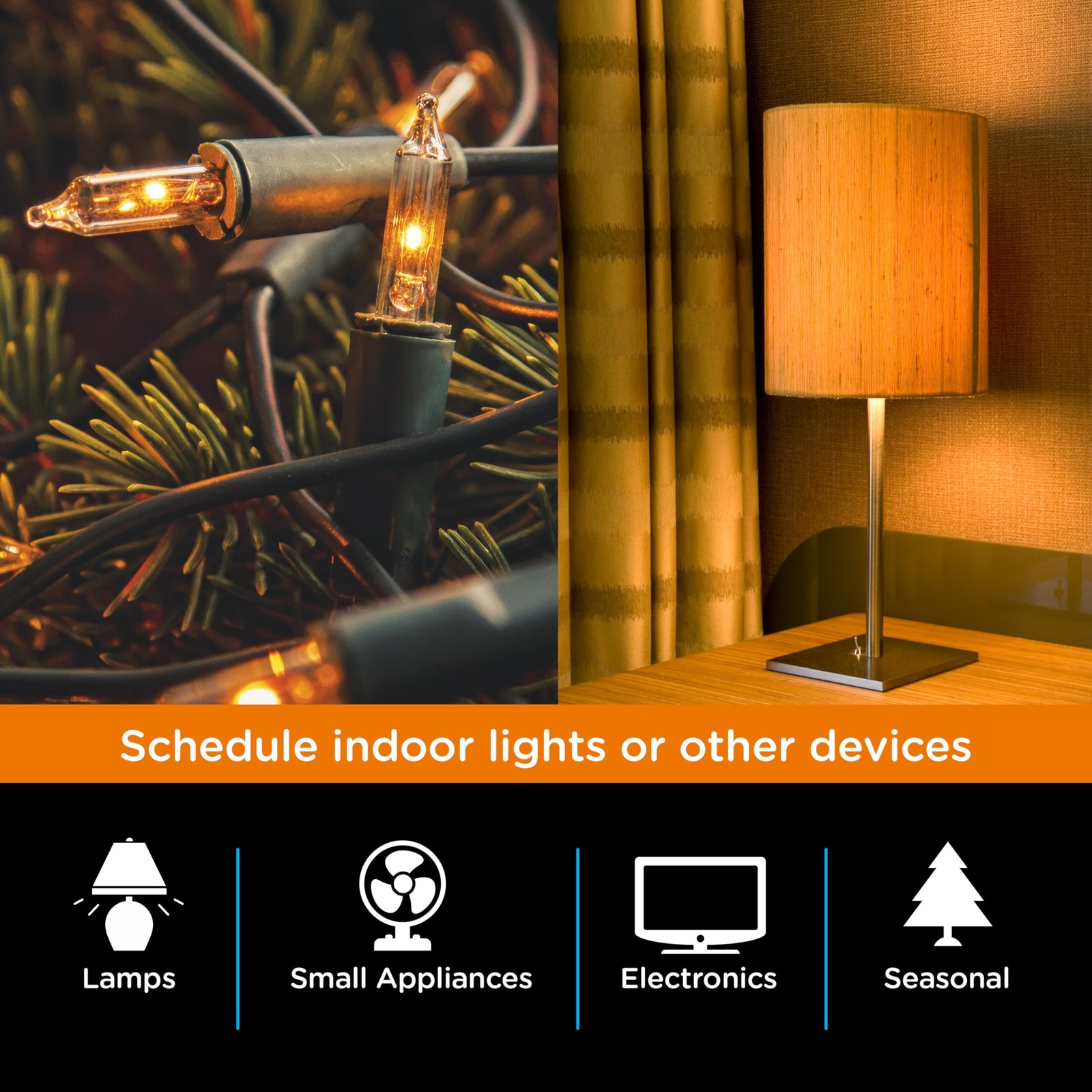 Jasco myTouchSmart Simple Set Indoor Plug-in Digital Timer, 36253