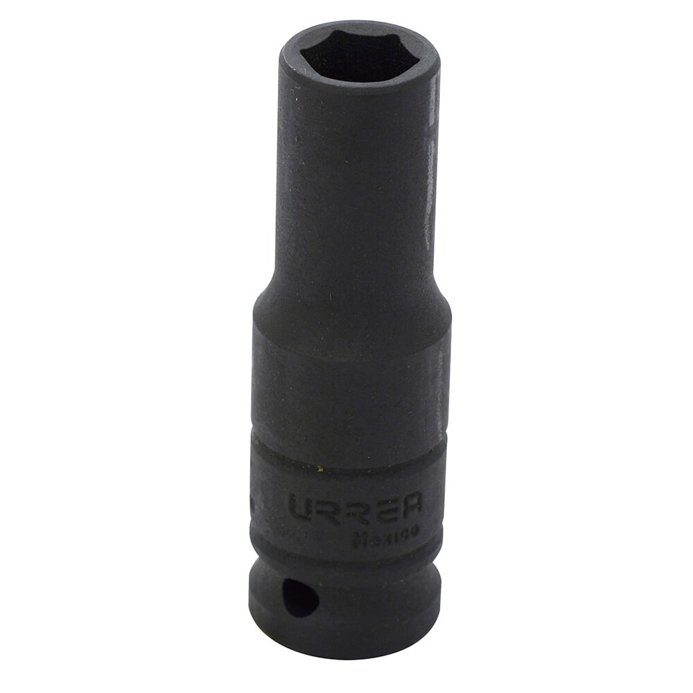 URREA 7318H 1/2" Drive Black Deep Impact Socket 6 Point 9/16"