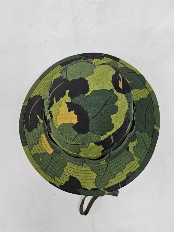 LEAF PATTERN CAMOUFLAGE BOONIE HAT