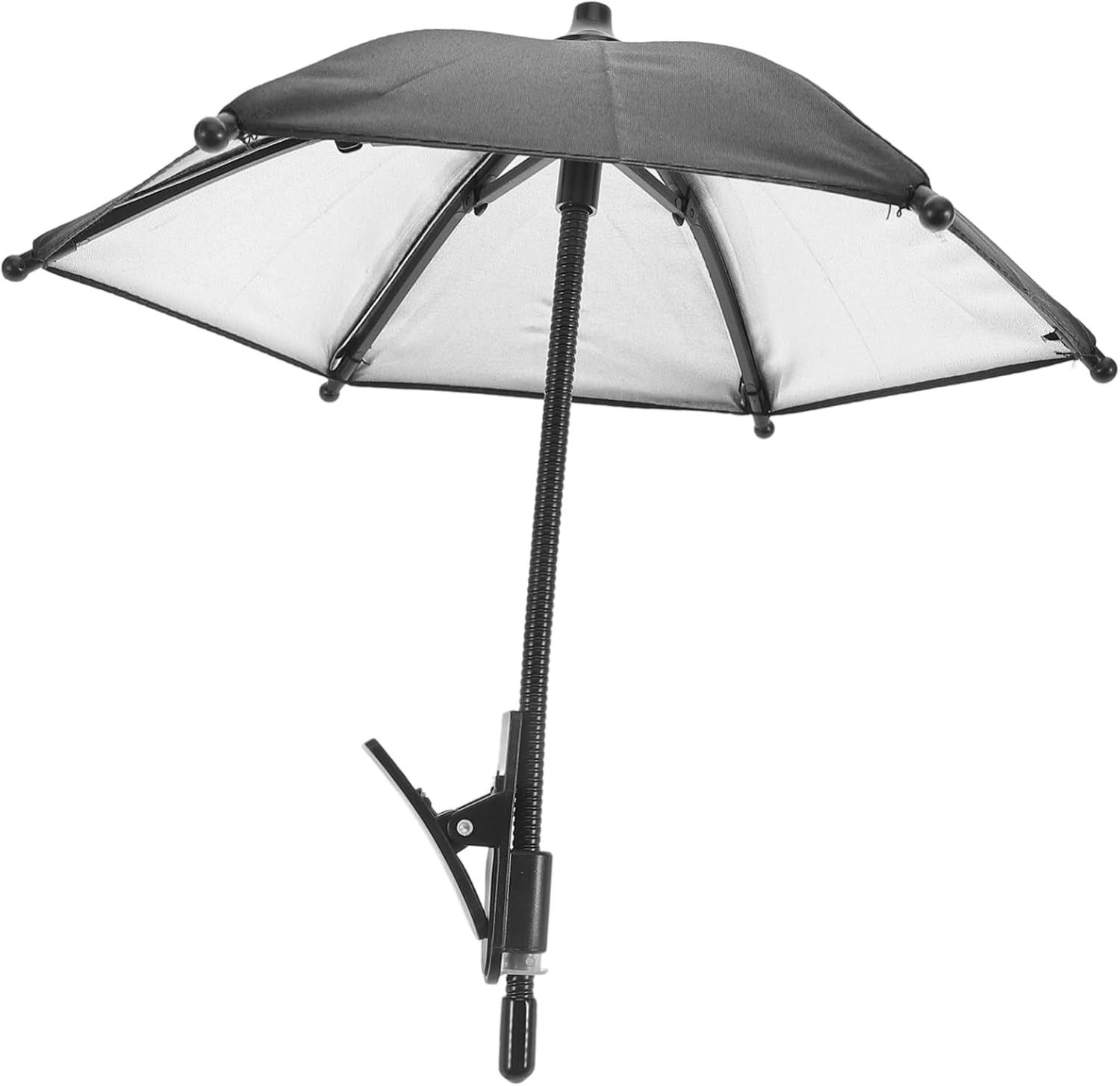 Car Parasol Windproof Phone Sun Umbrella for Uv Protection Cellphone Umbrella