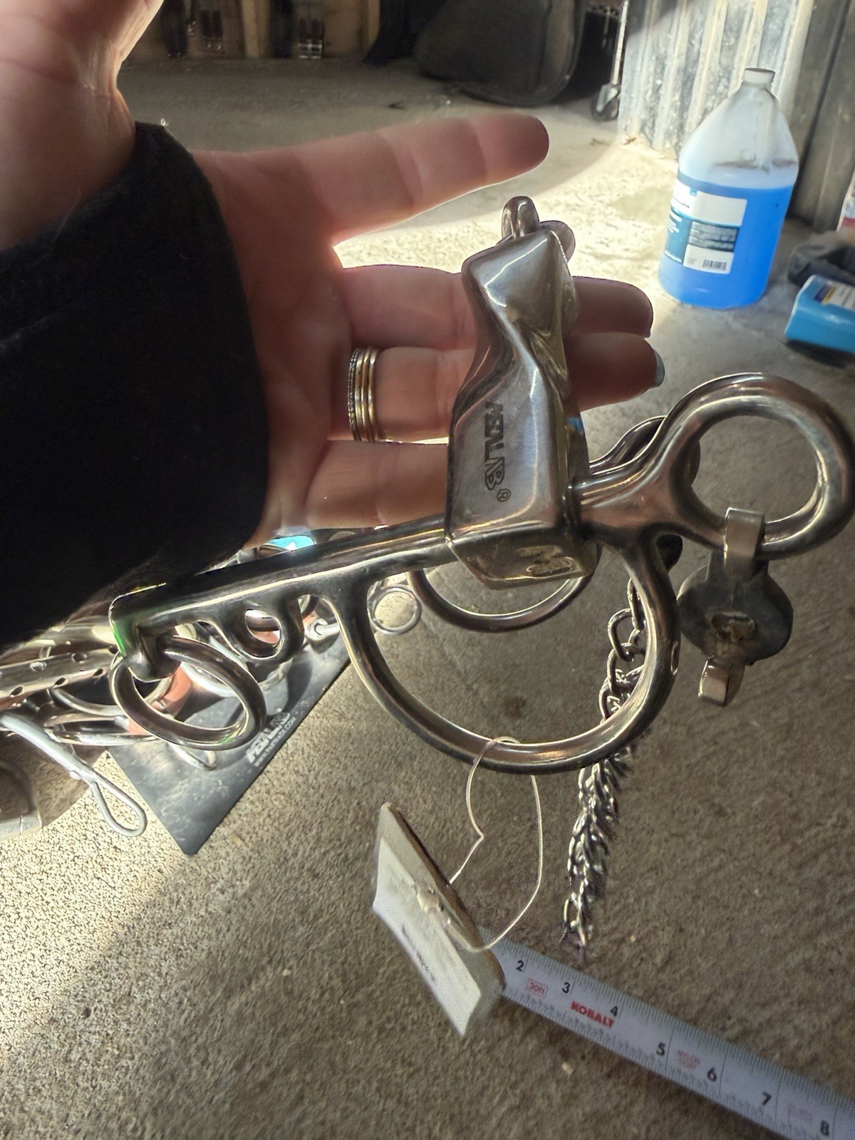 NWT 5.75” Metalab Thick Slow Twisted Pelham Bit