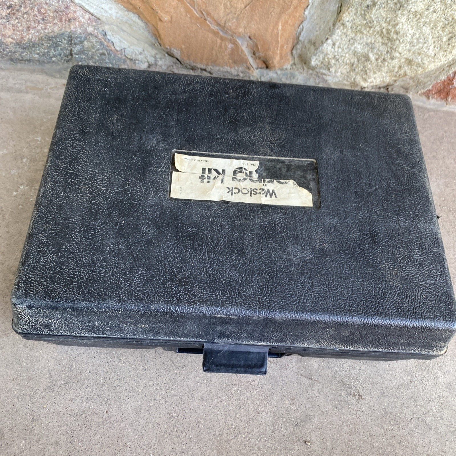 Weslock Door Lock Hole Jig Installation Boring Kit Extra Bits Nice