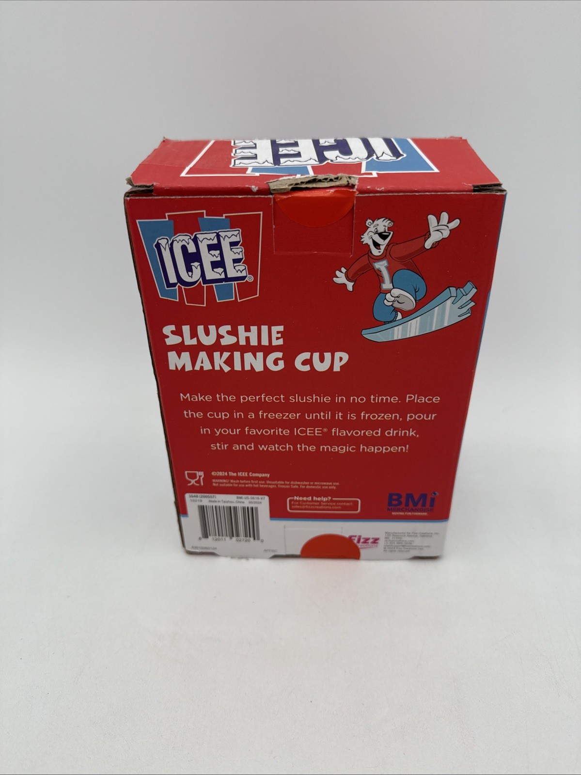 NEW Icee Single Serve Slushie Slushee Slush Making Cup Mug Icie Icey Maker