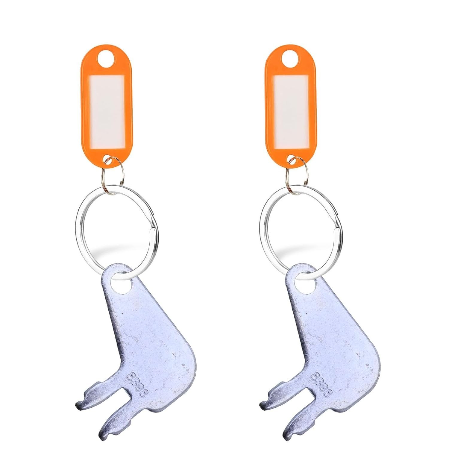 2-Pack Ignition Keys, 8H5306 Master Disconnect Key for Caterpillar CAT