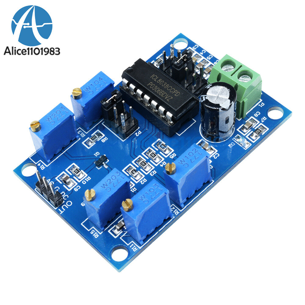 ICL8038 Low/Medium Frequency Signal Source Waveform Sine Signal Generator Module