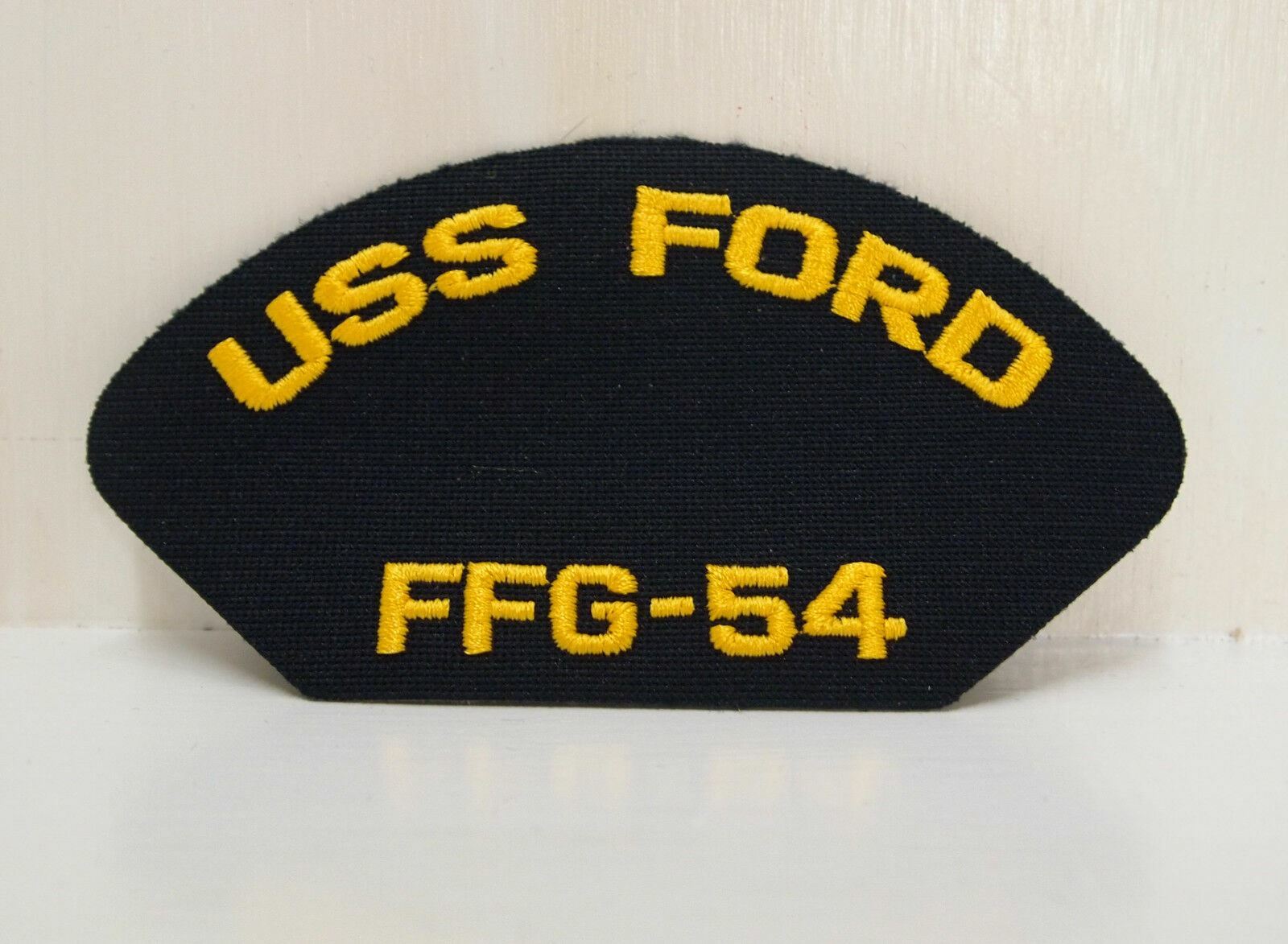 2 USS FORD FFG-54 SHIP BOAT PATCHES US NAVY PATCH