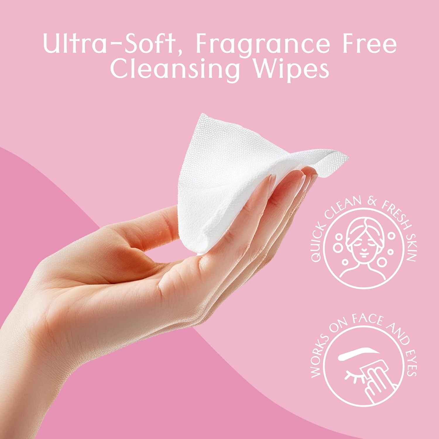 Makeup Remover Wipes Singles 25 Count Extra Large 6" x 8"