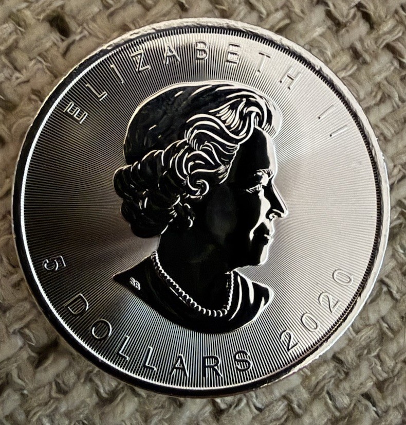Canada 2020 $1 Dragon 1oz .9999 Silver Coin