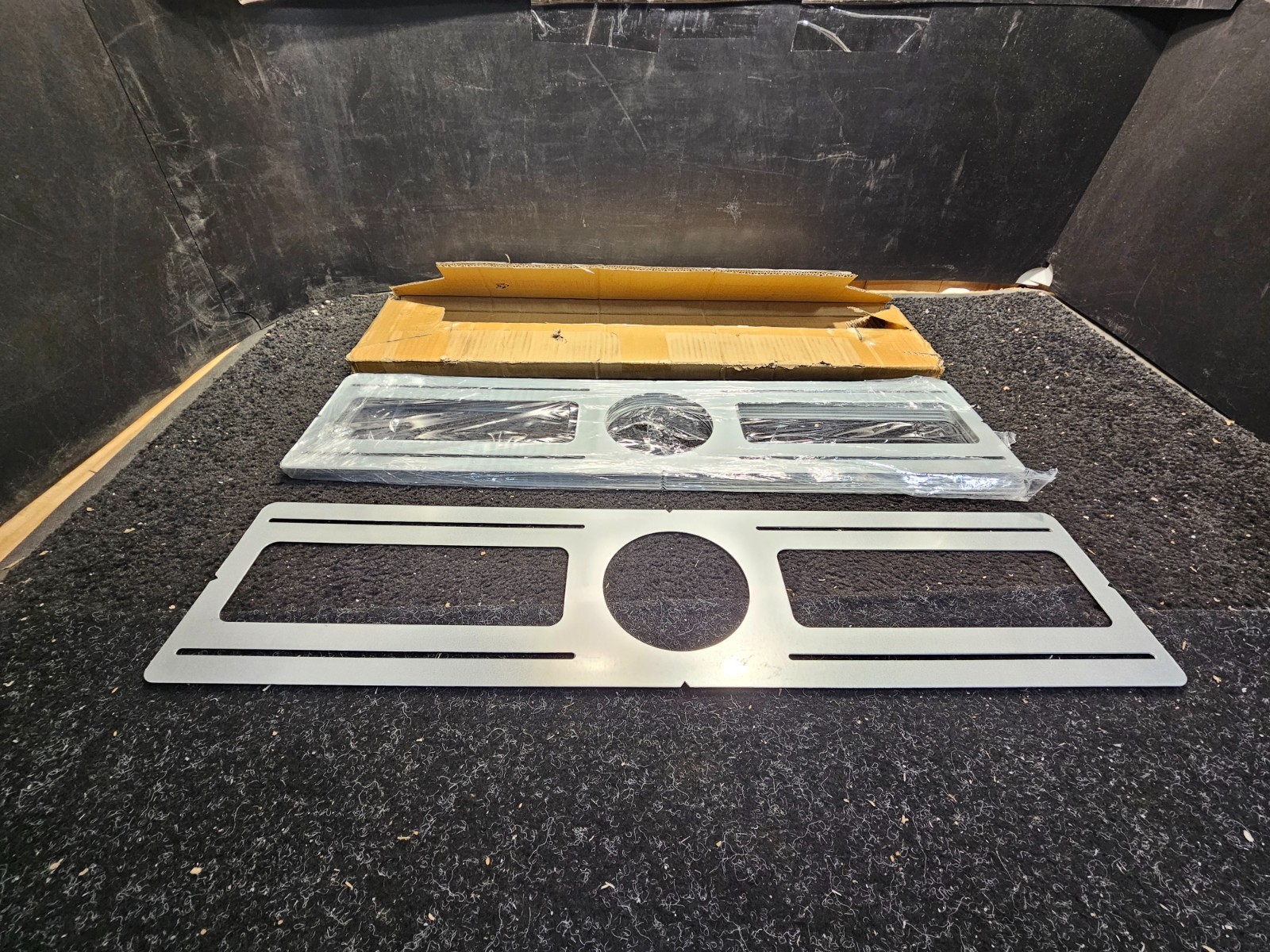 (QTY 24) OHLECTRIC Construction Mounting Plate for 4" LED Downlight Slim Steel