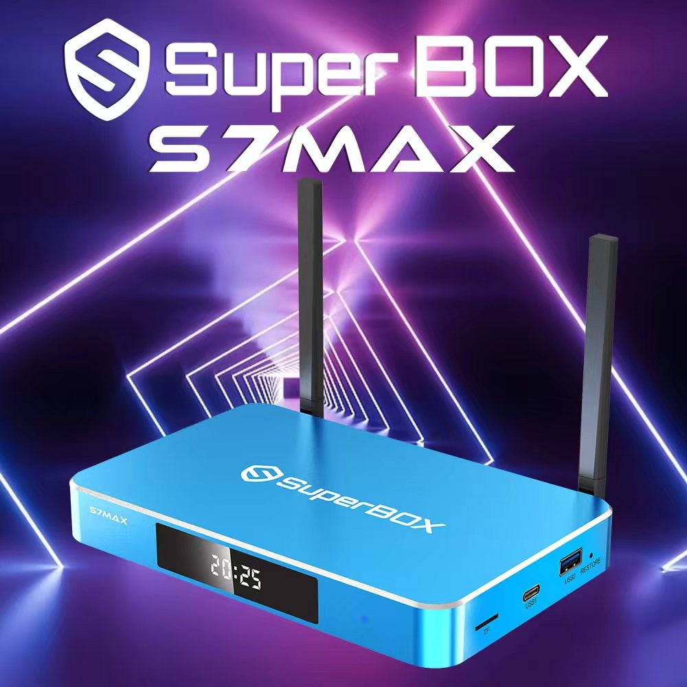 RELEASE 2026 SUPERBOX S7 MAX Newly Upgraded Fast Shipping in Stock Message To Me