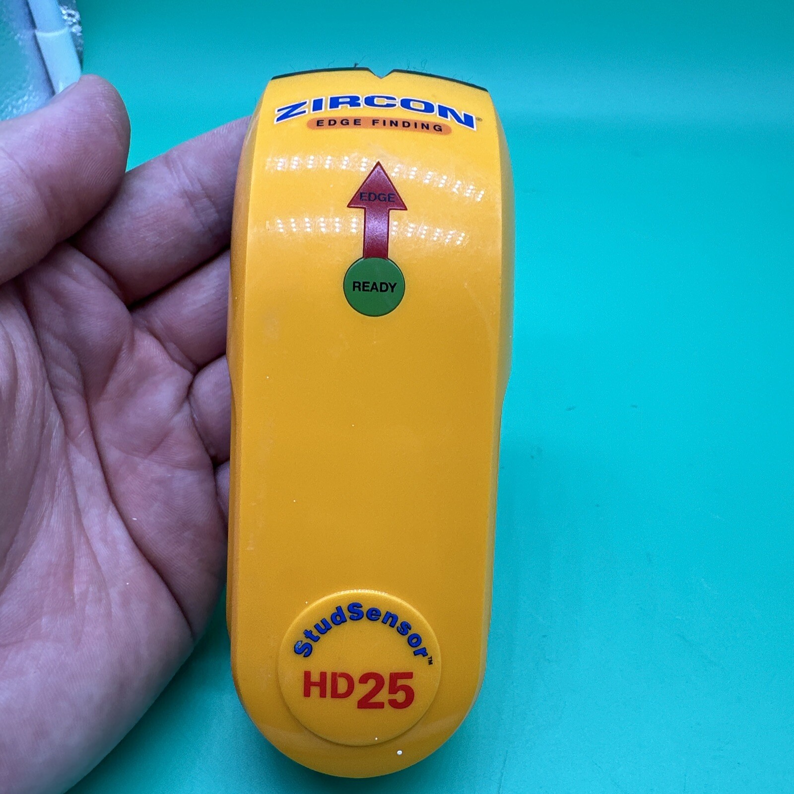 Used/Tested/Working Zircon Edge Finding StudSensor HD25 Stud Finder