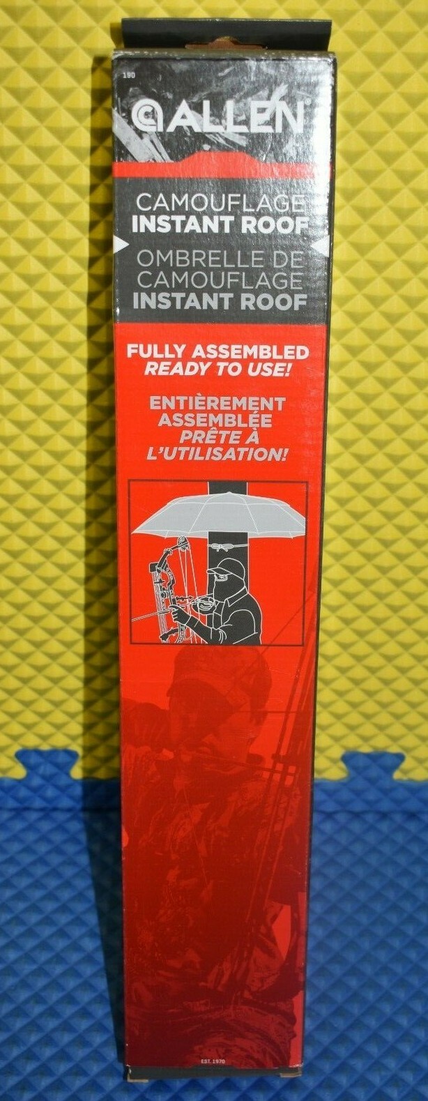 ALLEN Camoflauge Instant Roof Fully Assembled 190