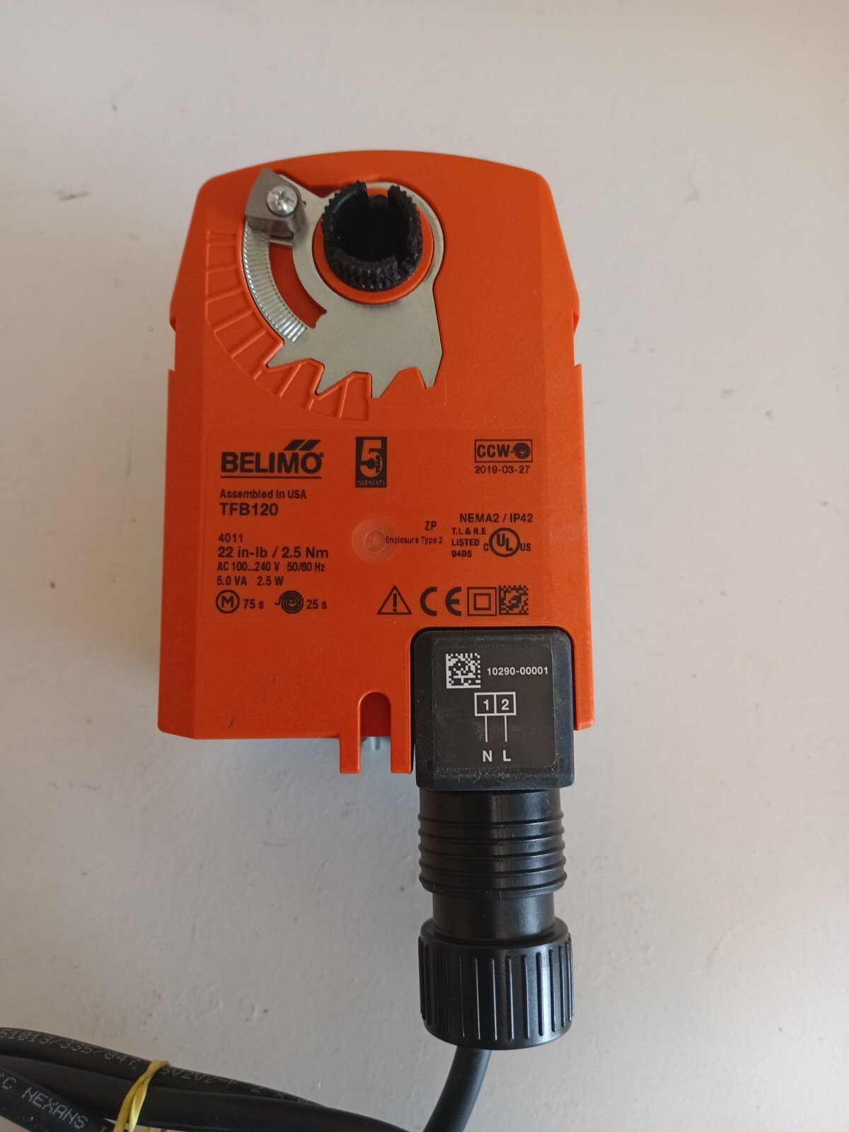 Belimo TFB120 actuator