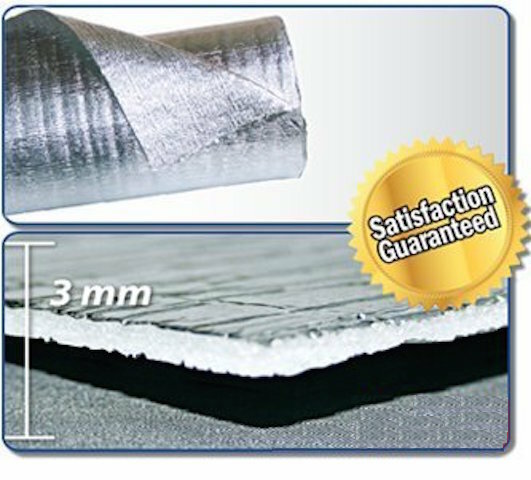 SmartSHIELD -3 HVAC Duct Wrap Reflective insulation Foam core 16" X 25ft