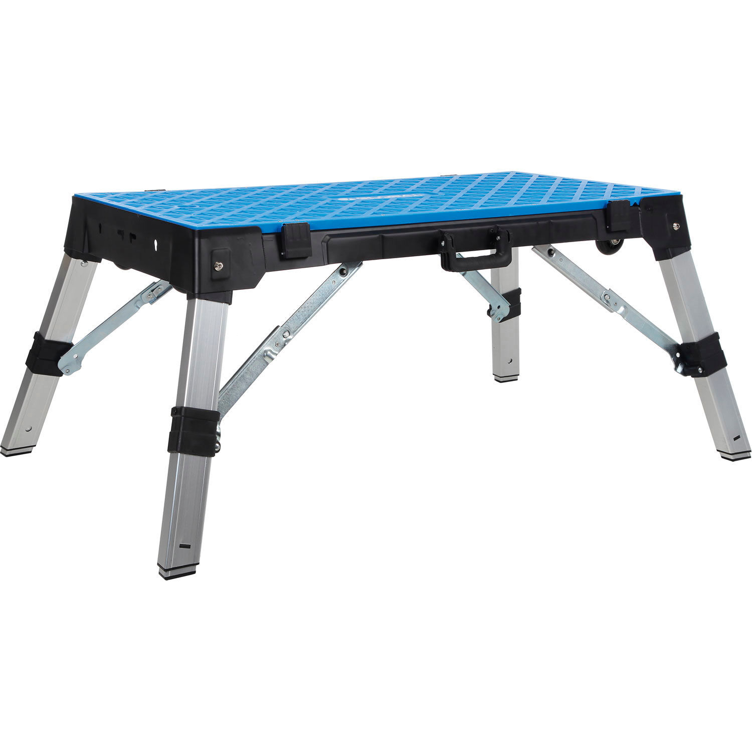 Global Industrial 4-in-1 Portable Workbench With Power Strip