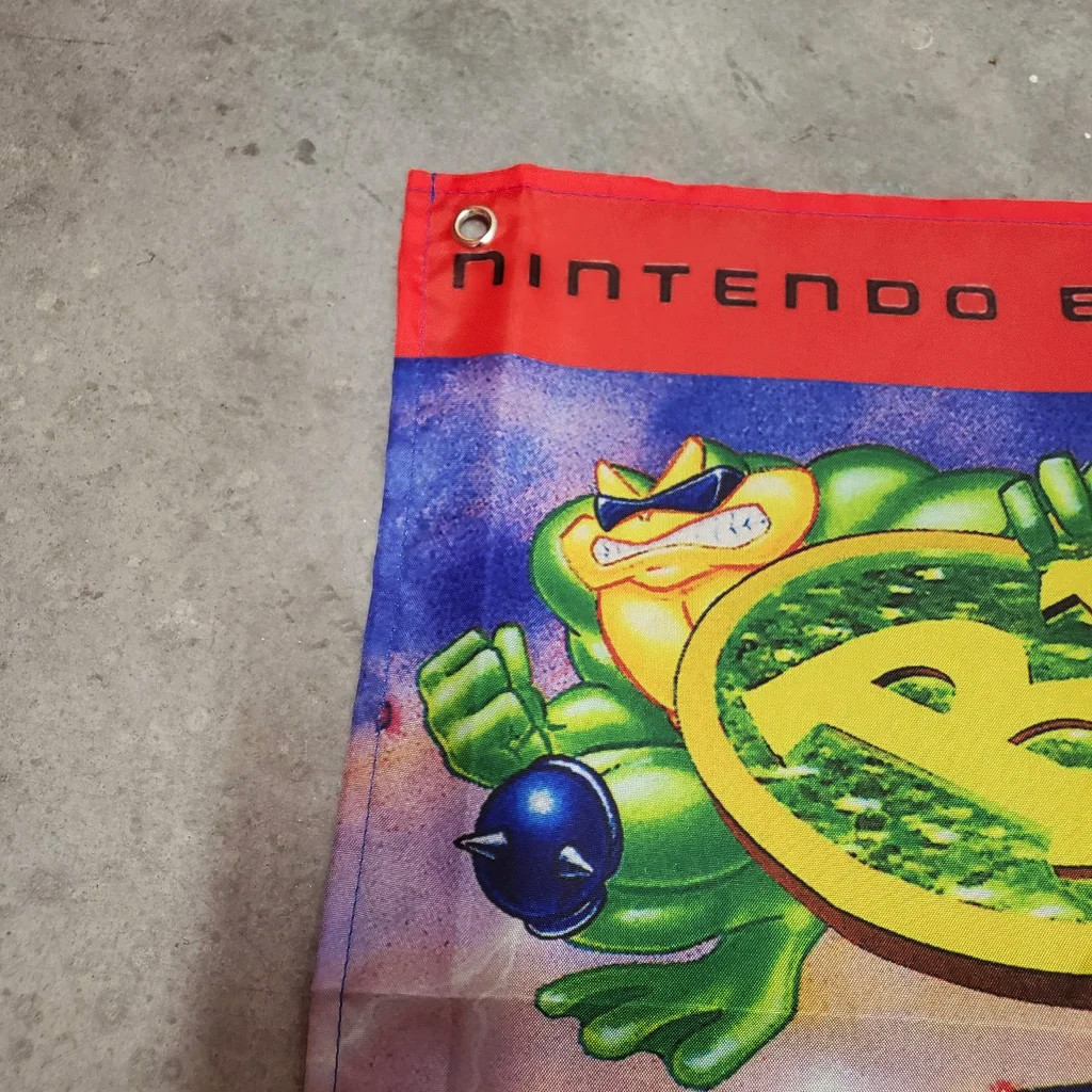 Battletoads Double Dragon Custom Wall Flag Banner Tapestry 2 x 3 Ft, NES