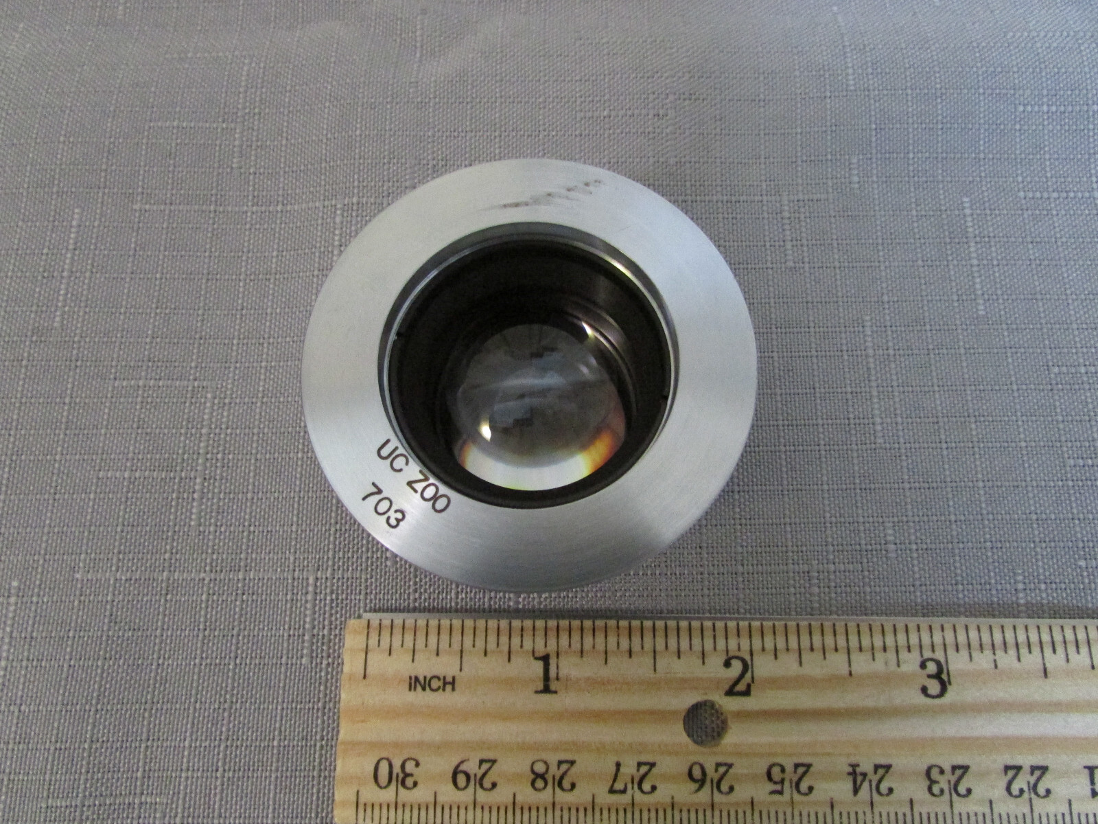 Tiyoda Microscope Sub-Stage Optic 1.2 Condenser Lens Alone Made In Japan