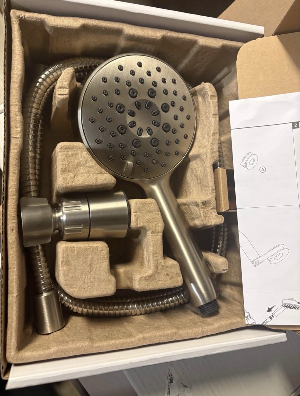 Kohler Assert Multifunction Handshower Brushed Nickel. New open box