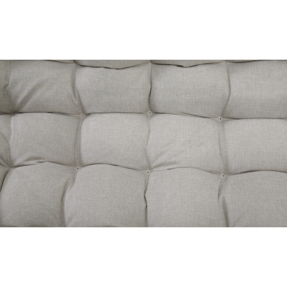 Sofa with Luxury Thick Cushion All Weather Outdoor Glider Bench