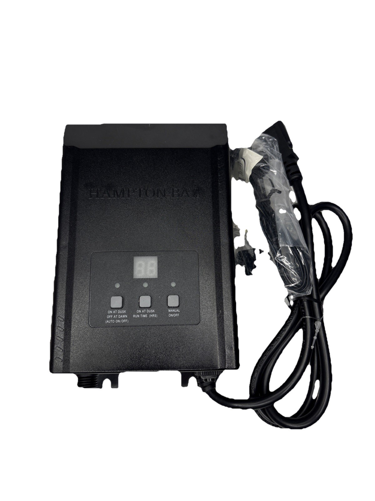 Hampton Bay SL-60-12-SV 60W Outdoor Transformer with Dusk-to-Dawn Sensor