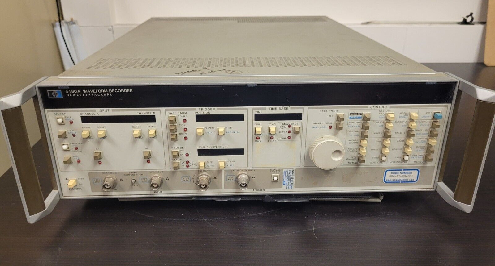 HP Hewlett Packard 5180A Waveform Recorder/Generator w/ Instructions Tested