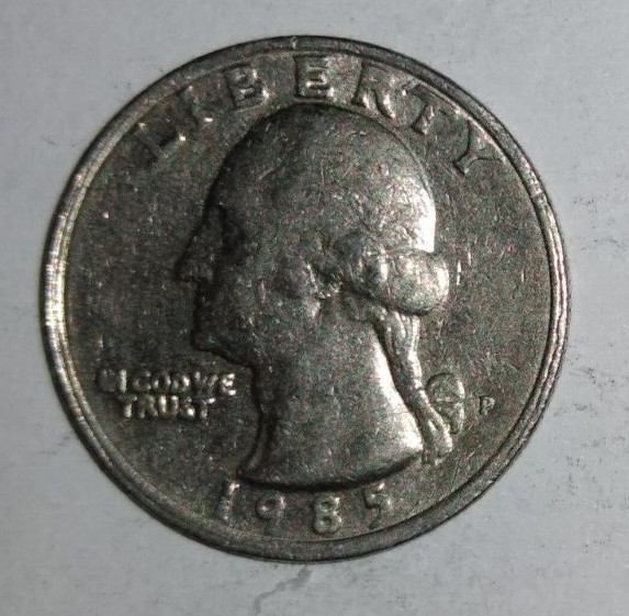 YOU PICK ANY 5 FOR $5 + FREE SHIPPING - 1985 - P Mint - Washington Quarter