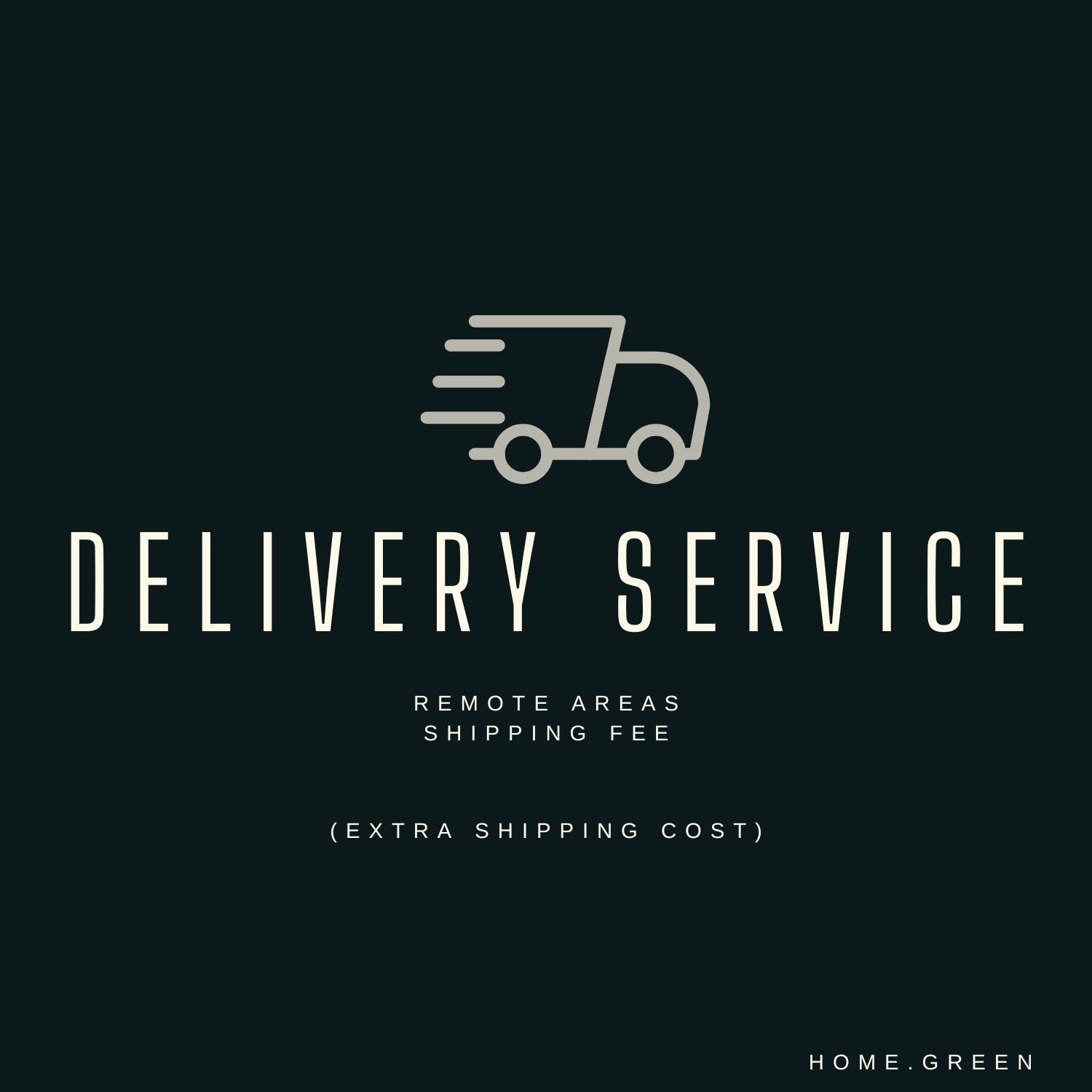 Remote Area Shipping Fee Charges / Extra charges