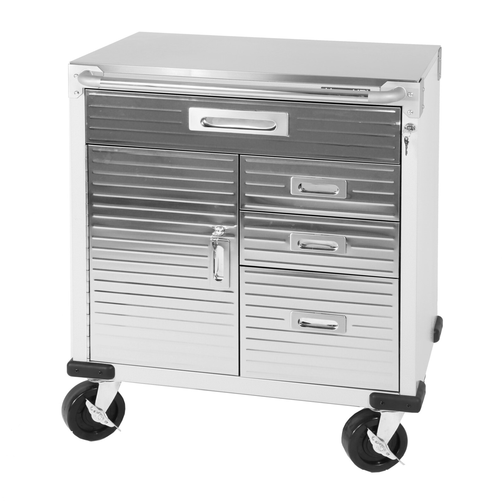 Seville Classics UltraHD 4-Drawer Cabinet, 28" W x 25" D x 34.5" H