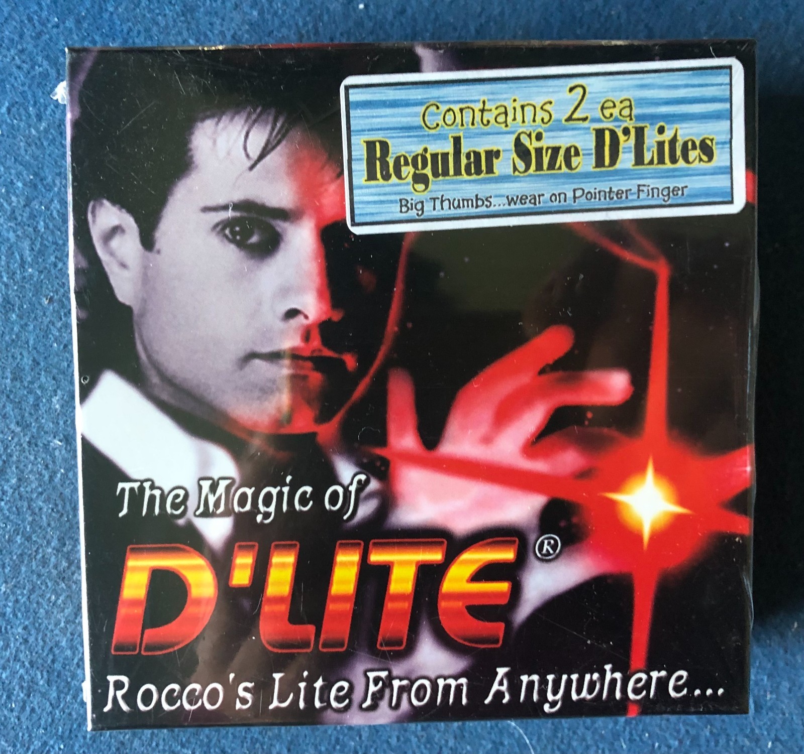 Magic Trick Pair Of  D'Lites Rocco's Lite From Anywhere Sealed