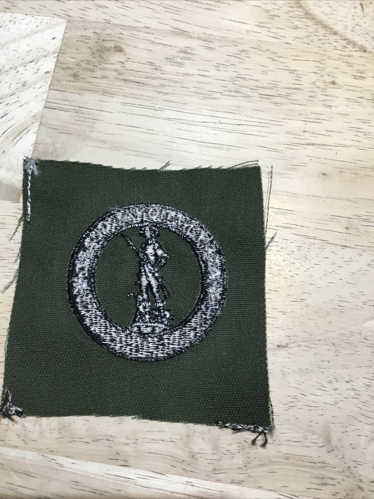 Army National Guard Pocket Patch, Subdued - NOS