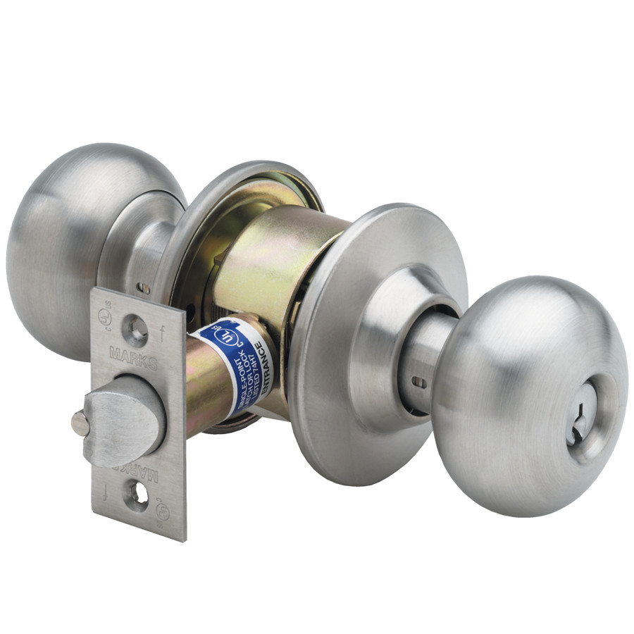 MARKS 110DW/32D-4 C Institution Knob 2-3/4" Marks C Keyway 6-Pin Grade 2