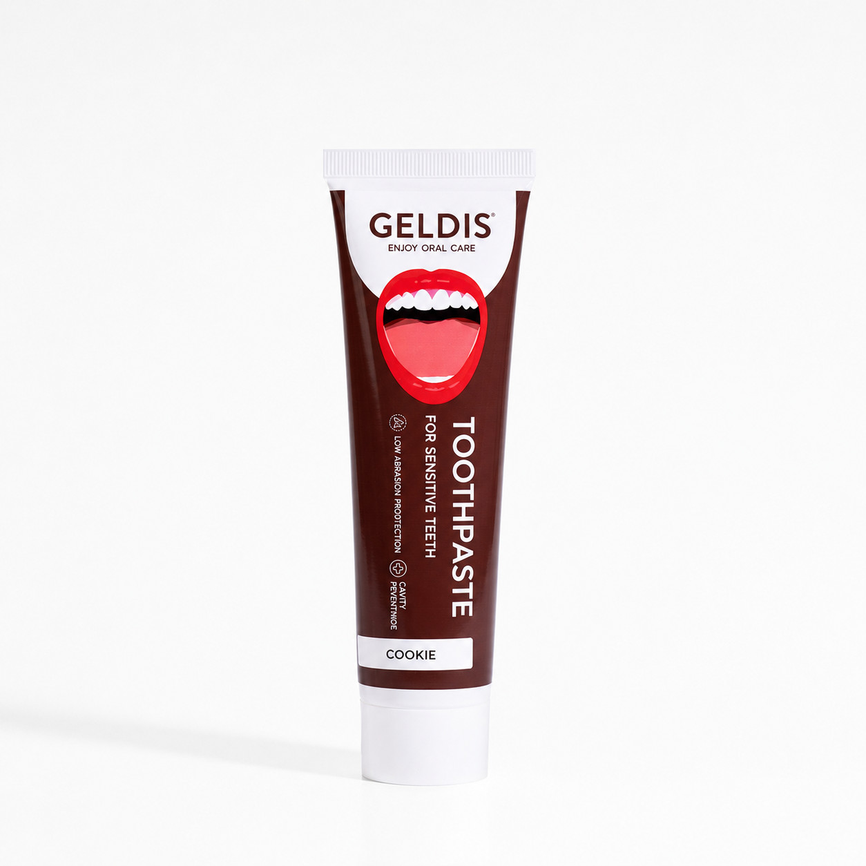 Geldis Sensitive Toothpaste With Fluoride – Cookie 100ml/ 3.38 fl/Oz