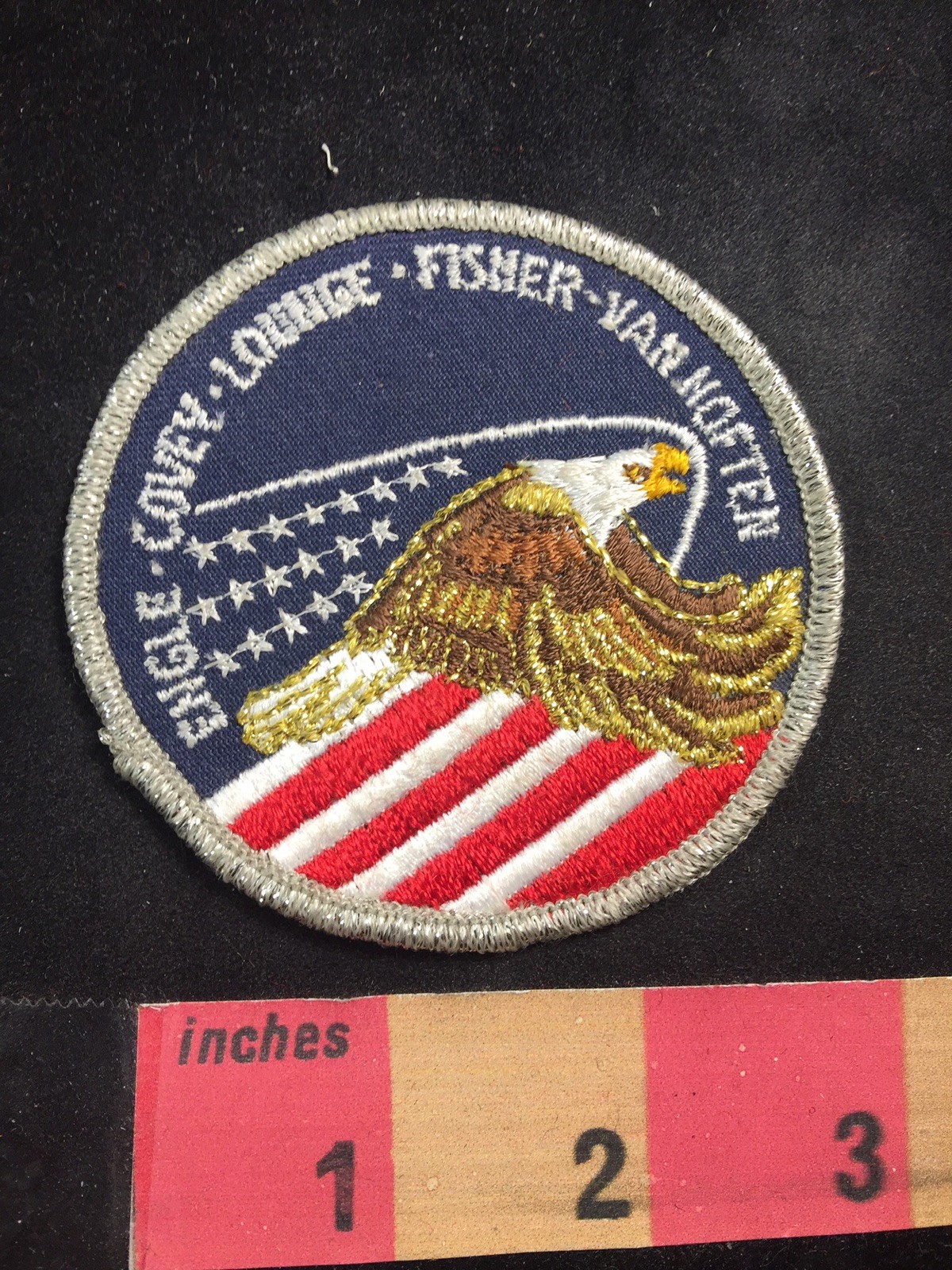 Vtg NASA Space Mission Patch STS-51 Astronaut C803